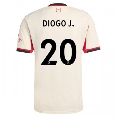 Liverpool Diogo J 20 Voetbalshirt Uit 2025-26 Liverpool Diogo J 20 Voetbalshirt Uit 2025-26